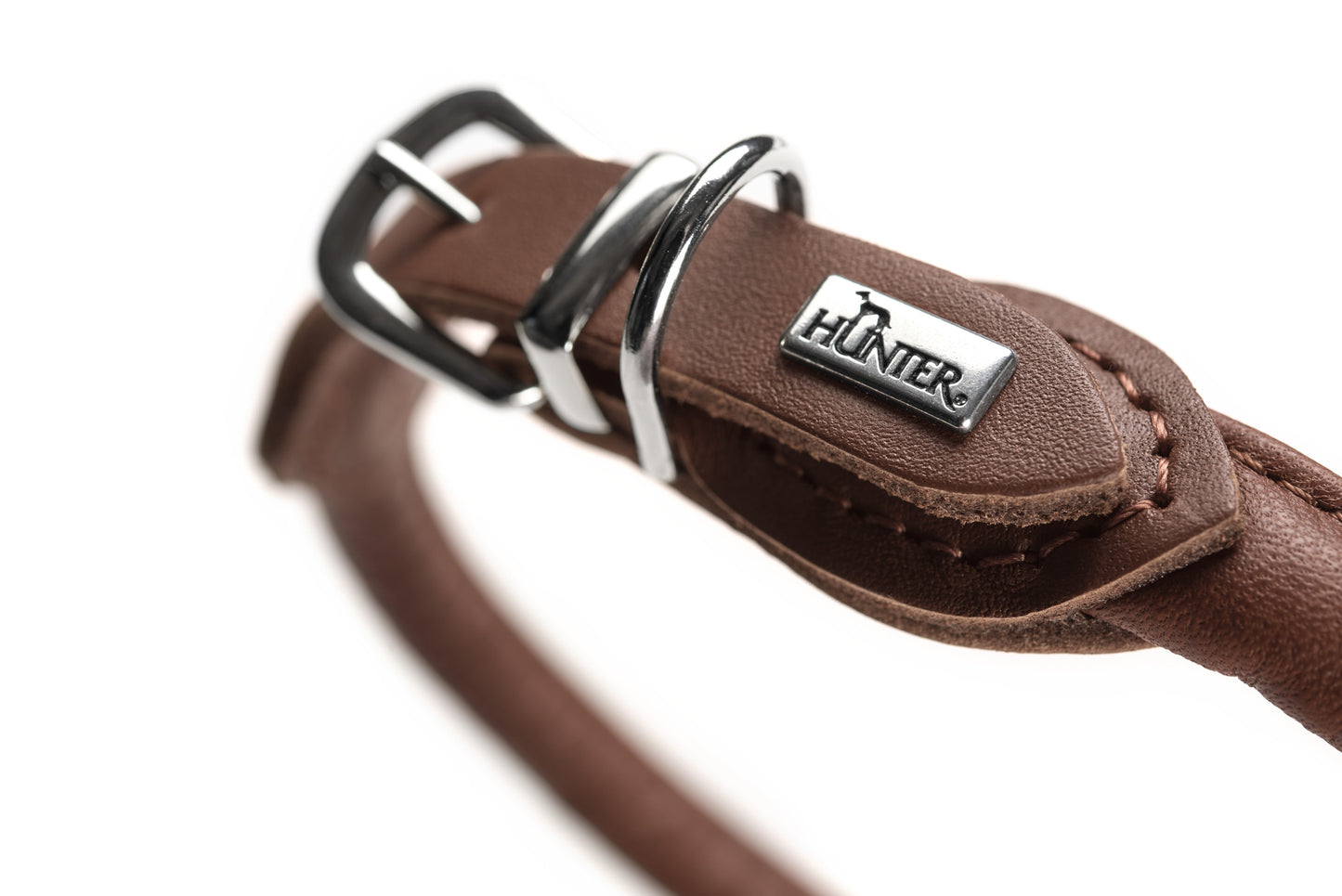 COLLAR Round & Soft - 100% Cuero