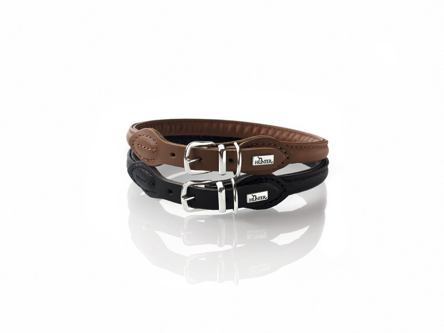 COLLAR Round & Soft - 100% Cuero
